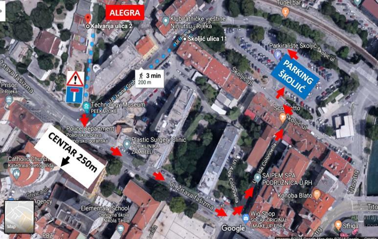 Alegra Apartments Center Rijeka Eksteriør bilde